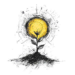 Elemento gráfico de sol